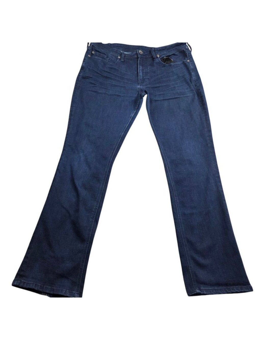 Seven7 Jeans Mens 36x32 Slim Straight Dark Wash Denim